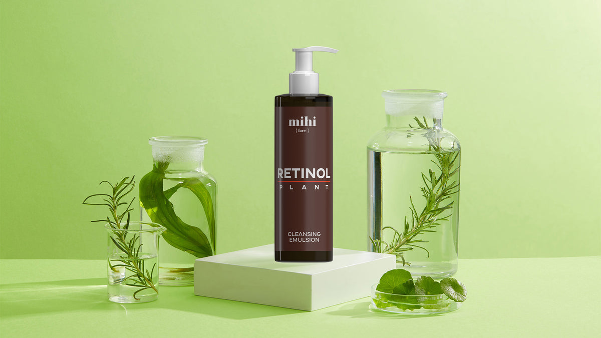 Retinol Plant. Cleansing emulsion
