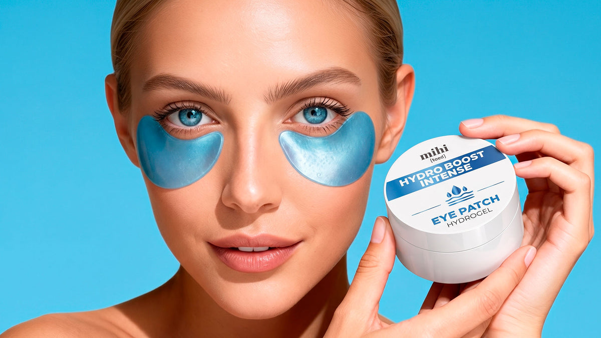 MIHI Patchs hydrogel pour les yeux 60 pièces
