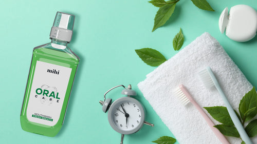 Oral Care. Mouthwash Fresh Breath