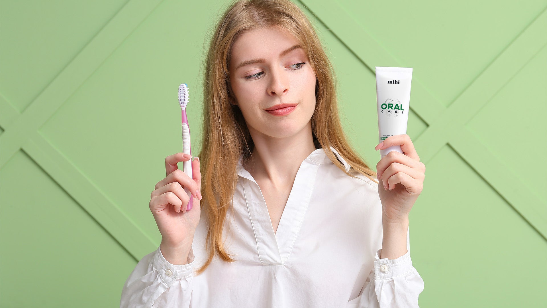 Oral Care. Toothpaste Fresh Breath