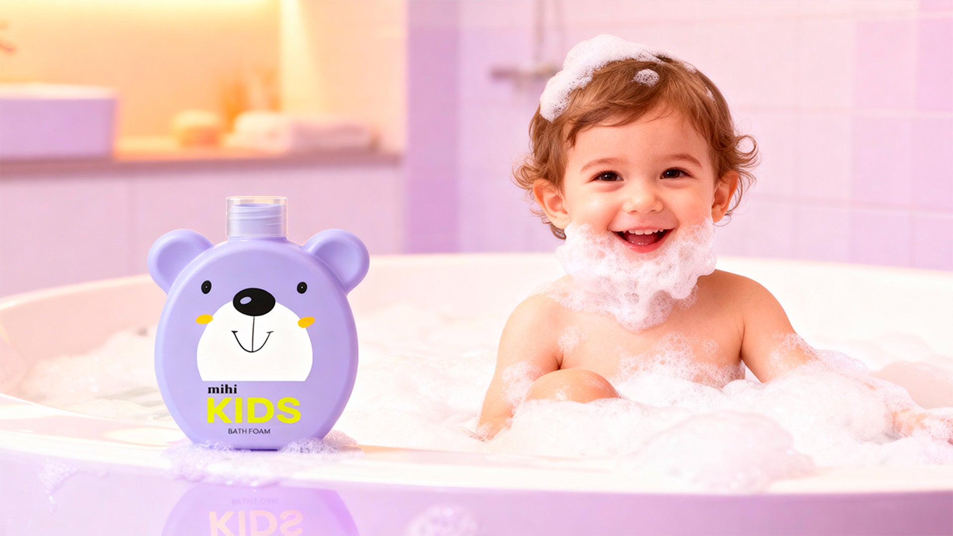 Mousse de Bain Enfants — Ourson