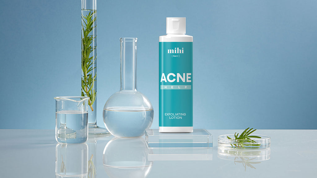 Acne Help. Lotion exfoliante
