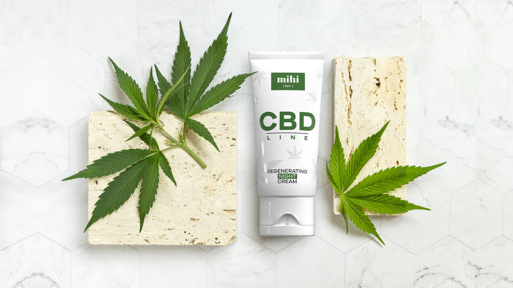CBD Line. Regenerating night cream