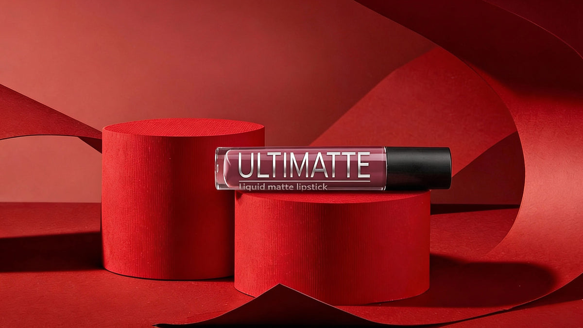 MIHI UltiMatte Vloeibare lipstick mat Red Plum 4 g