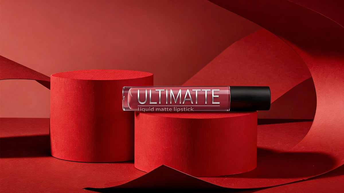 MIHI UltiMatte Vloeibare matte lippenstift Dark Coral 4 g