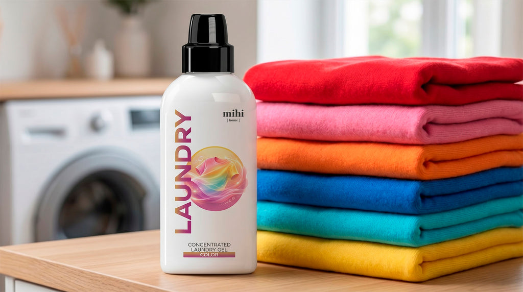 Gel de lavage concentré pour textiles colorés | SKINORA — photo Mihi 2