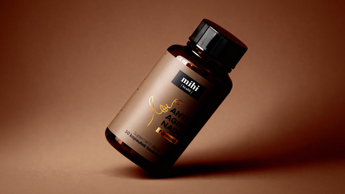 Vitamins. Formule NAD+ anti-âge