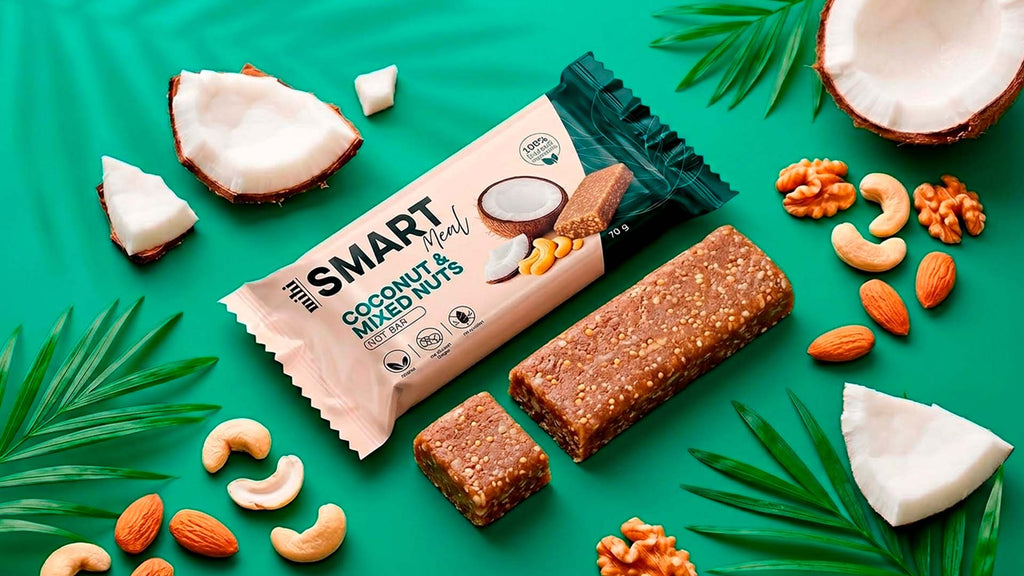 MIHI Smart Meal Barre Coco & mélange de noix 70 g