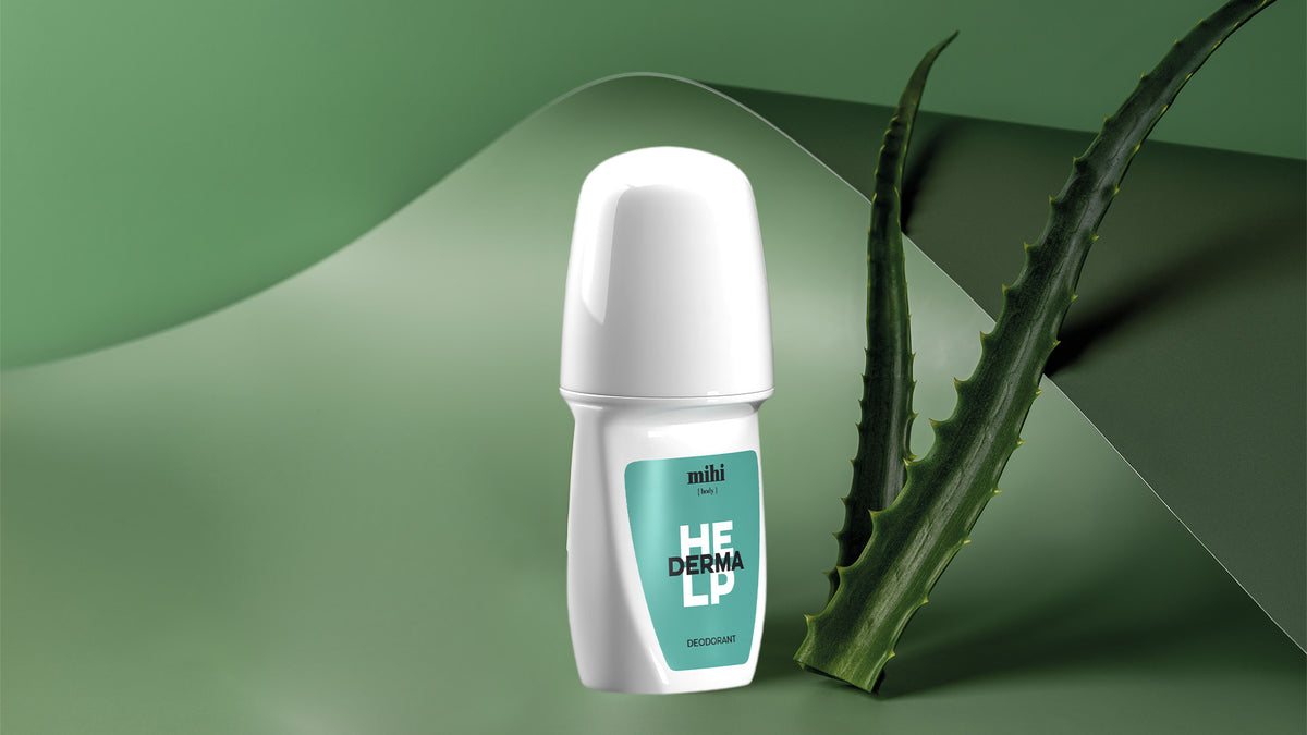 Derma Help. Natural Deodorant Aloe Vera