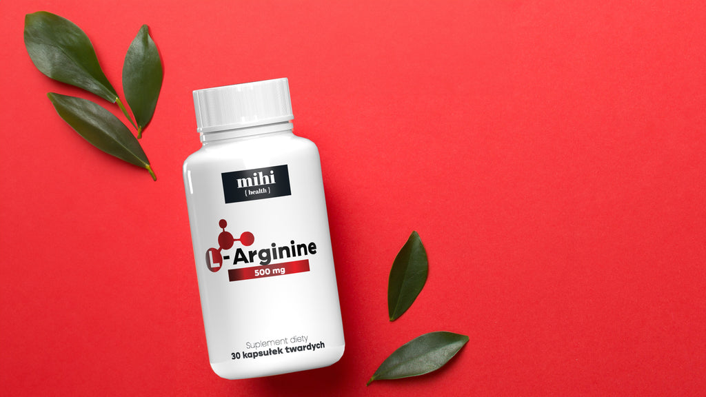 L-Arginine 500mg – 30 Capsules – mihi Selection