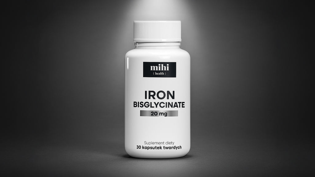 MIHI Diglicynian żelaza 20 mg 30 kapsułek