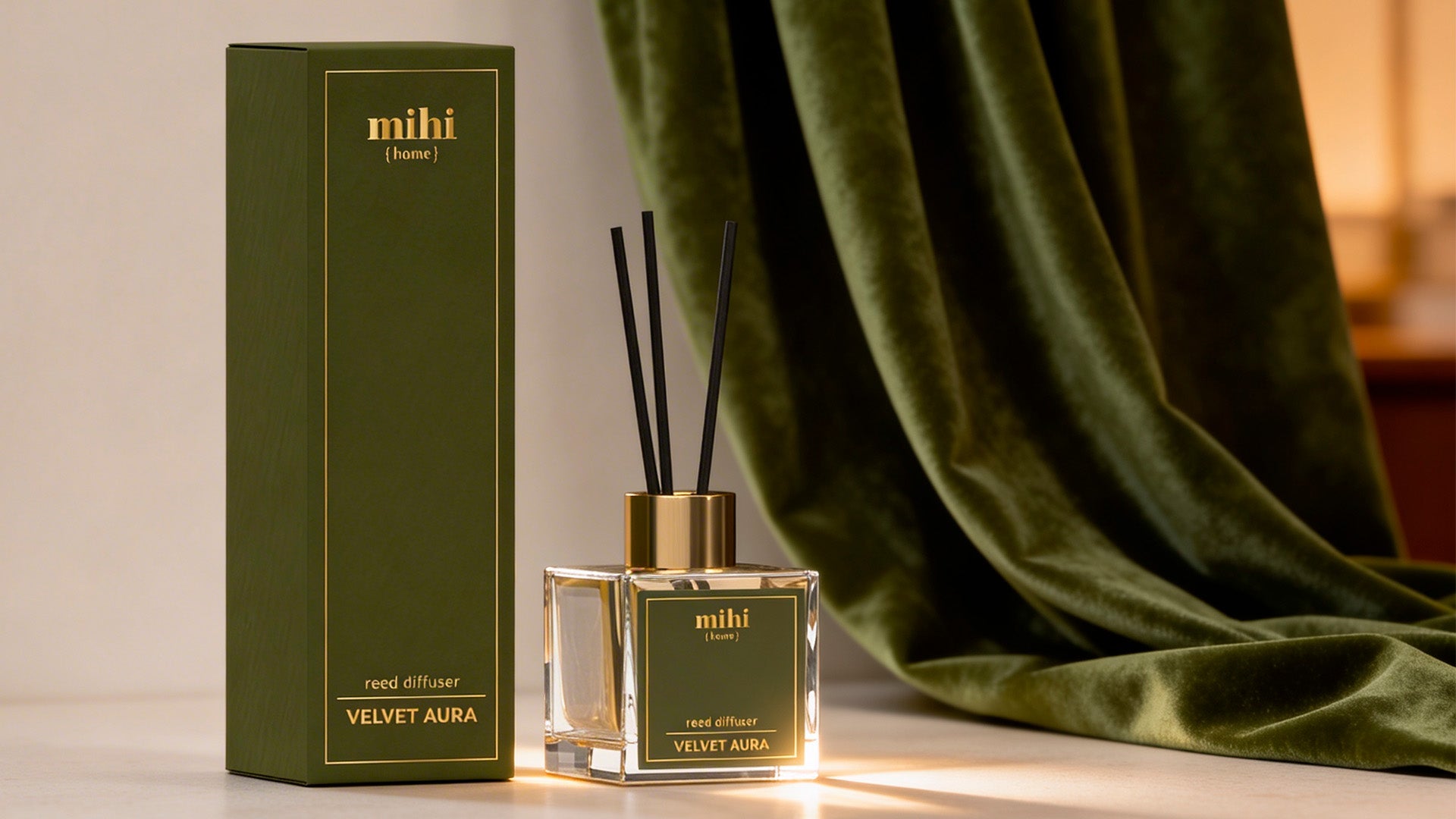 Diffuseur de parfum à bâtonnets Fruit Wine | SKINORA — photo Mihi 2