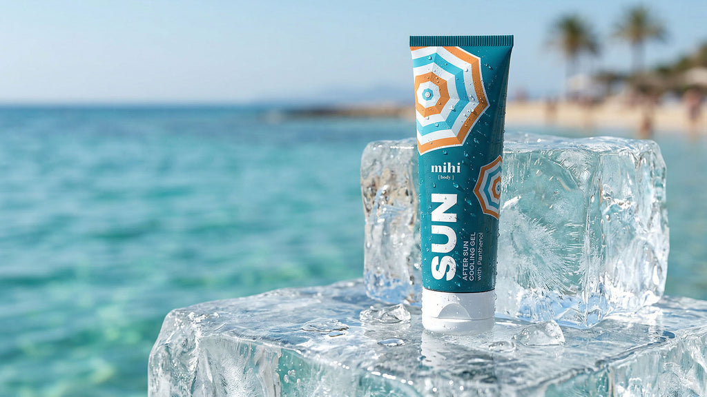 MIHI SUN Gel refrescante pós-solar com pantenol 100 ml