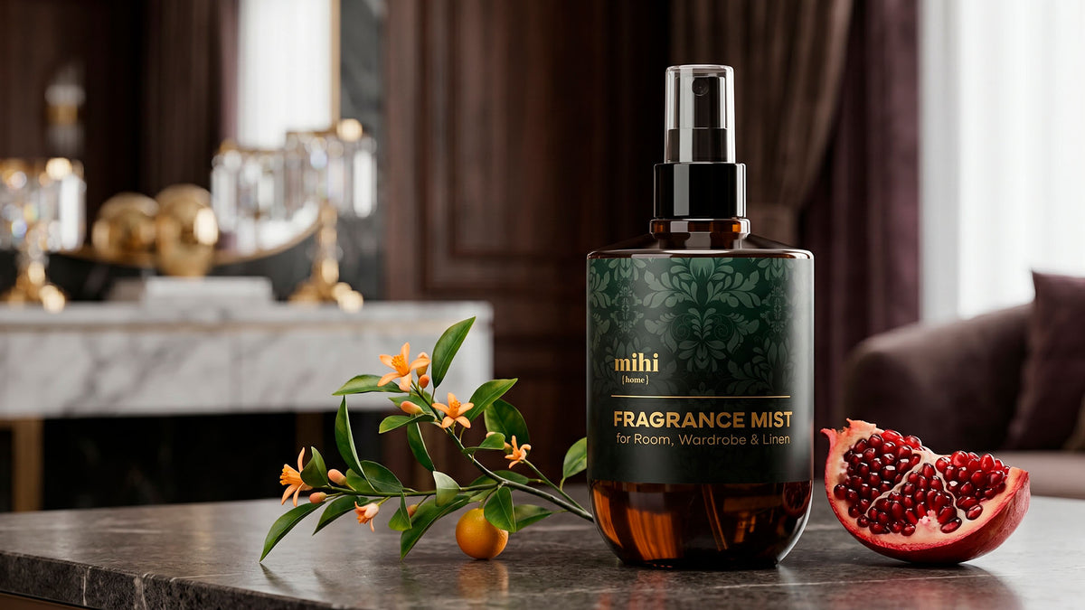 Brume parfumée pour la maison, l’armoire et le linge | SKINORA — photo Mihi 2