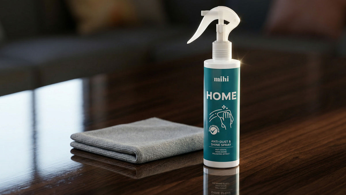 Spray anti-poussière et brillance pour la maison | SKINORA — photo Mihi 2