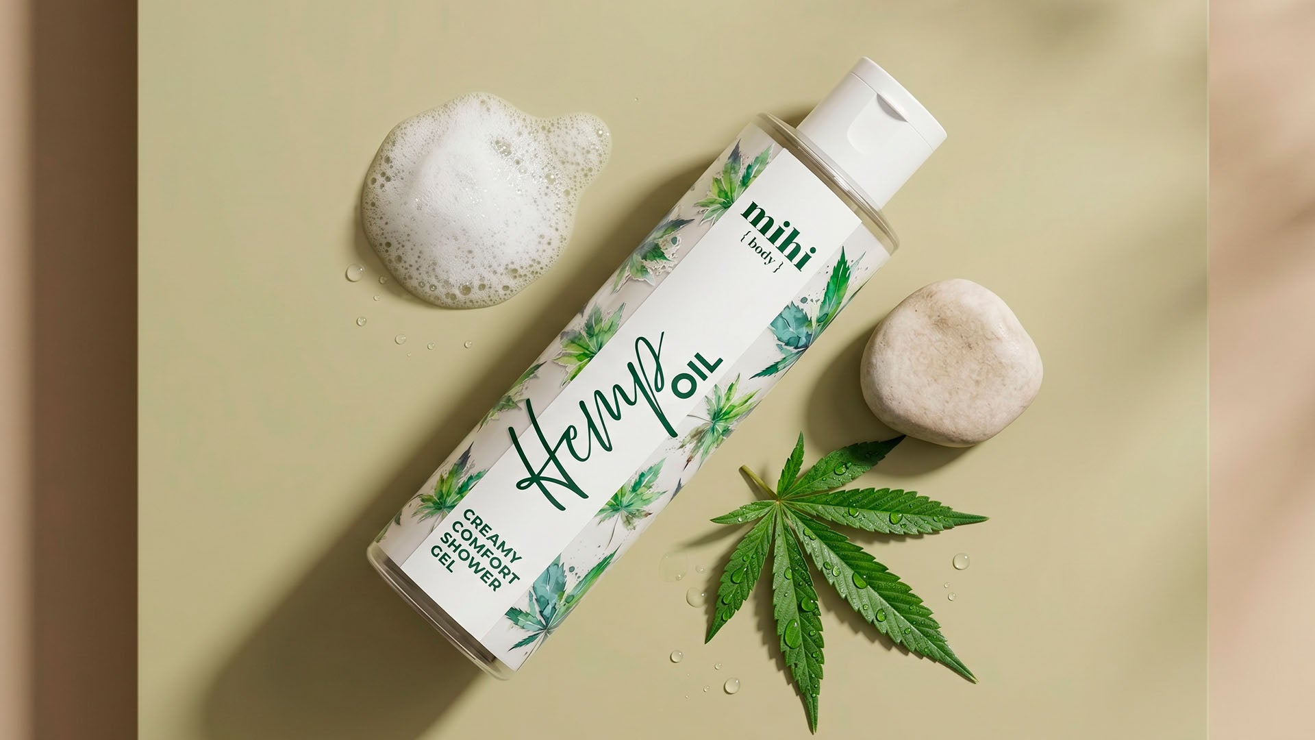 Hemp Oil. Creamy Comfort Shower Gel