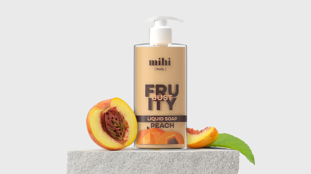 Just Fruity. Sapone liquido Peach *Erogatore a pompa 090101 venduto separatamente