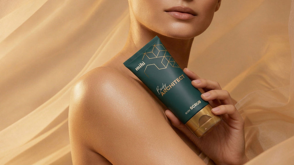 MIHI Peeling do ciała z pudrem kukurydzianym 200 ml