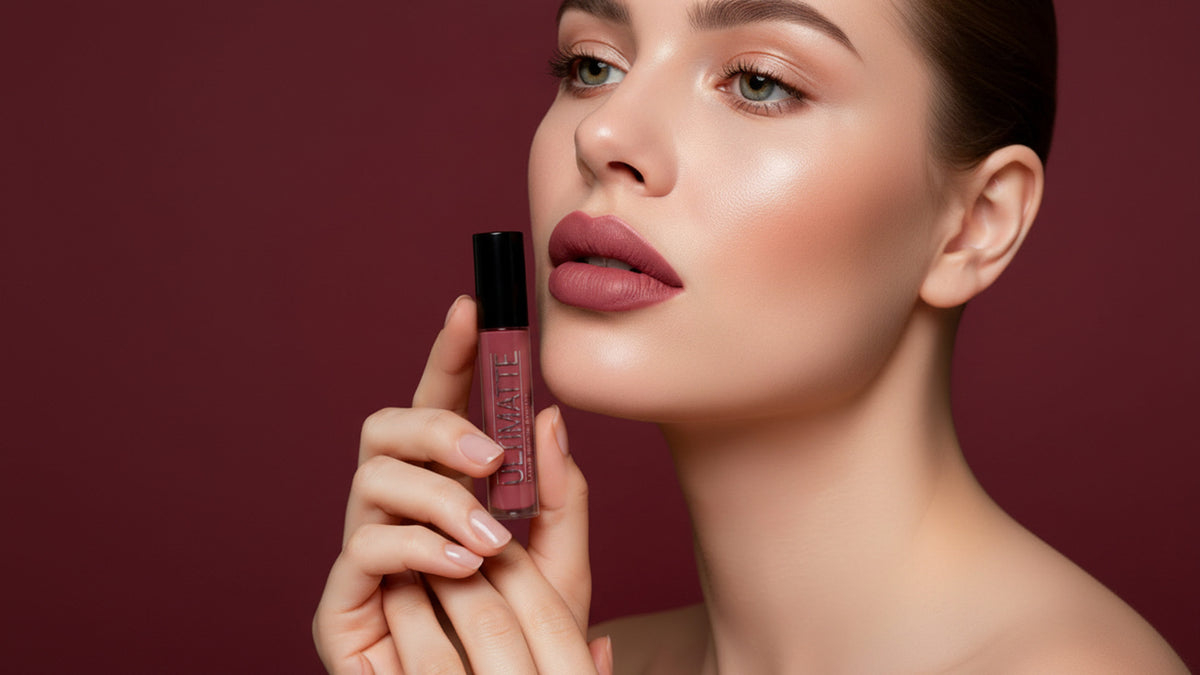 MIHI UltiMatte Liquid Matte Lipstick Red Plum 4 g