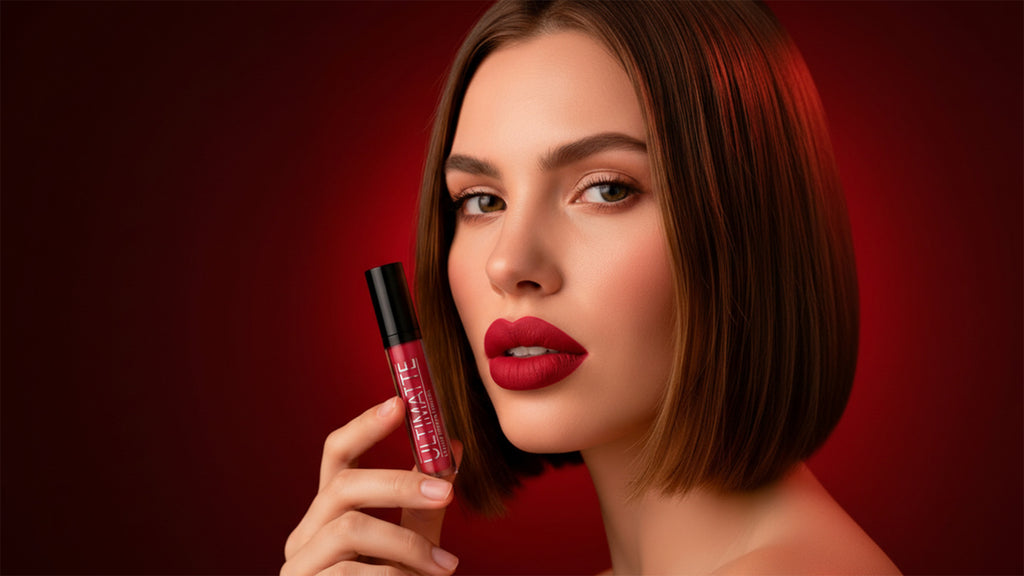 MIHI UltiMatte Liquid Matte Lipstick Cherry Berry 4 g