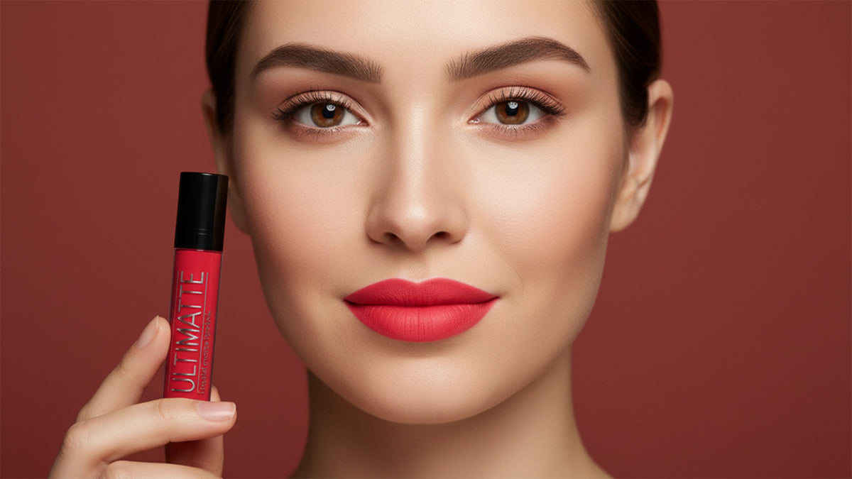 MIHI Lipstick Rouge à lèvres UltiMatte Liquid matte Bright Coral 4 g