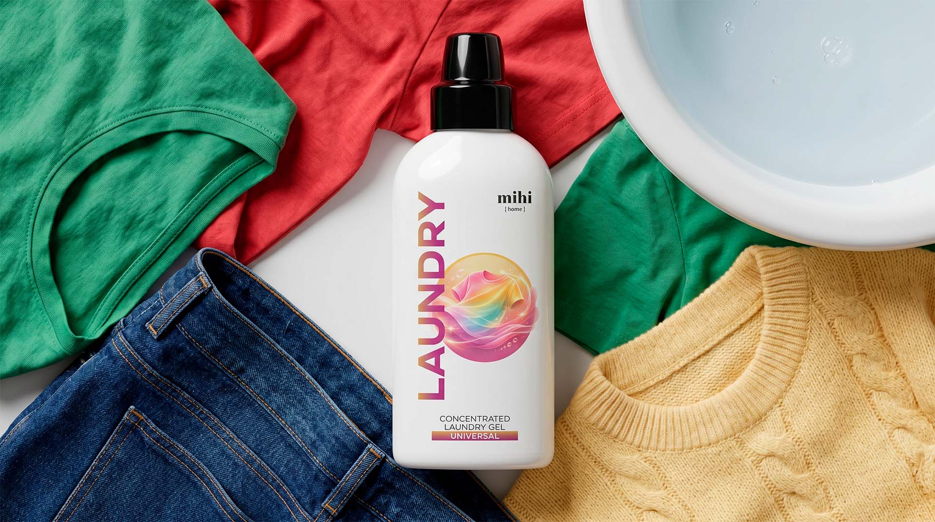 Gel de lavage concentré pour textiles colorés | SKINORA — photo Mihi 3