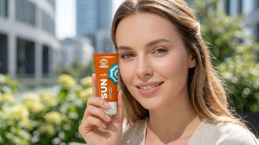MIHI Krem do twarzy hydra-matujący SPF 50+ 50 ml