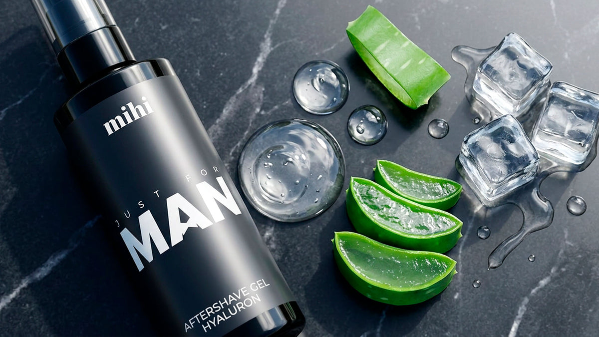 MIHI Just for MAN Aftershave-Gel Hyaluron 75 ml