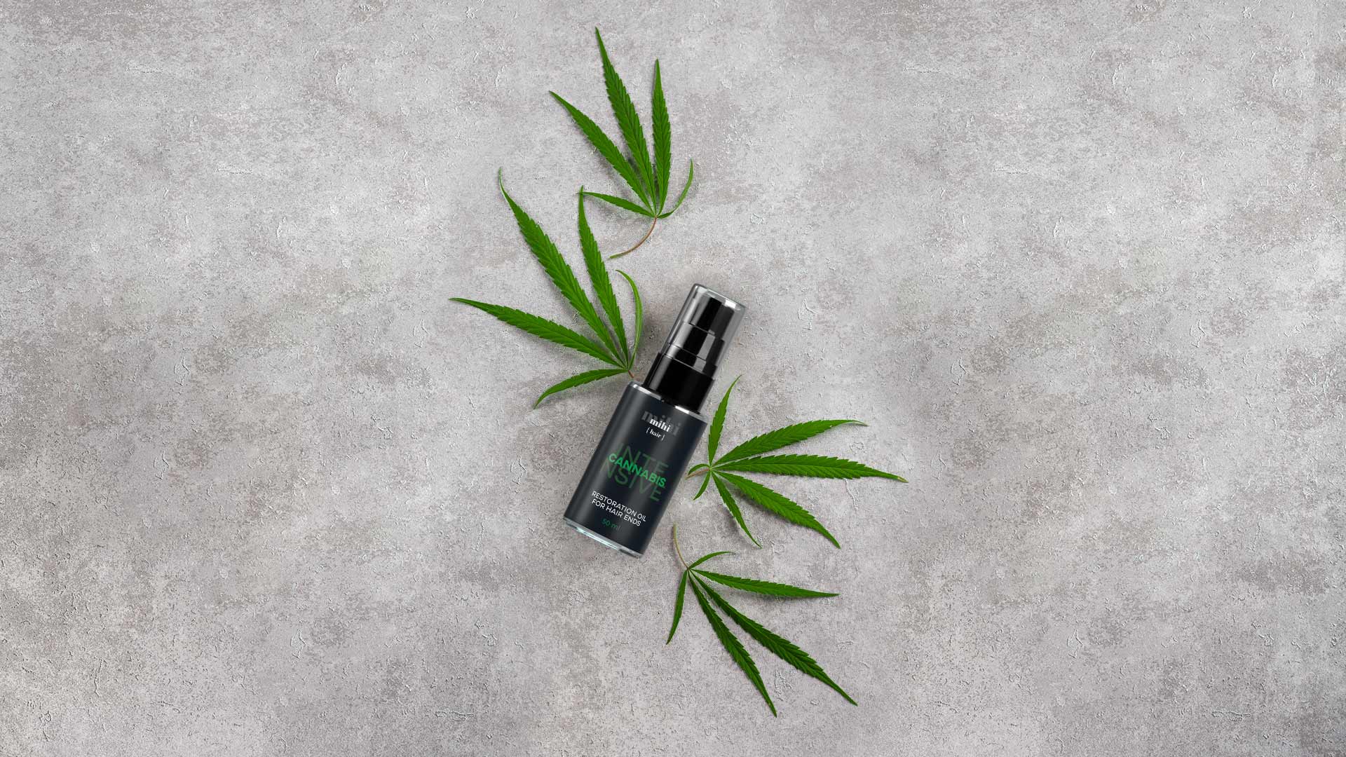 Cannabis Intensive. Olio ristrutturante per le punte dei capelli