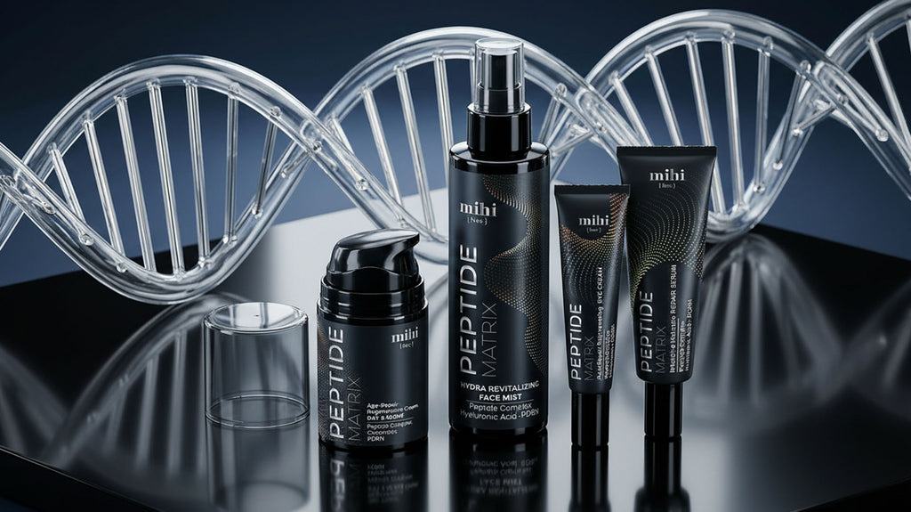 MIHI Sérum reparador hidratante intensivo: complejo de péptidos · PDRN · ácido hialurónico