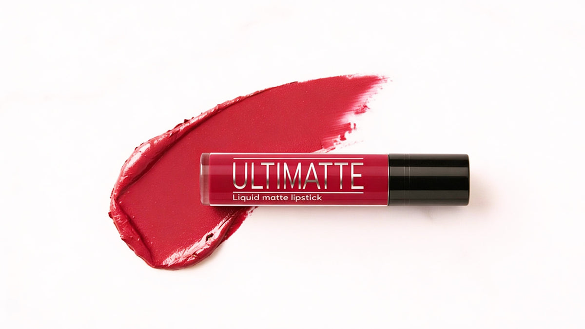 MIHI UltiMatte Liquid Matte Lipstick Cherry Berry 4 g