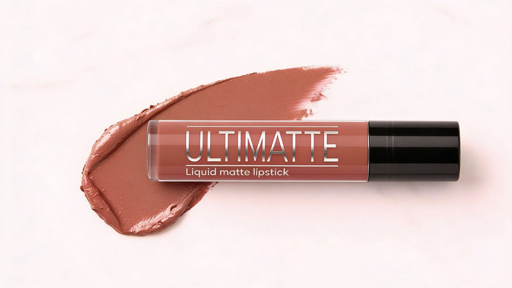 MIHI UltiMatte Vloeibare matte lippenstift Warm Nude 4 g