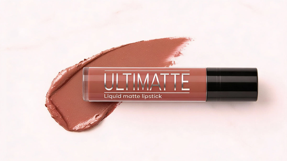 MIHI UltiMatte Vloeibare matte lippenstift Warm Nude 4 g