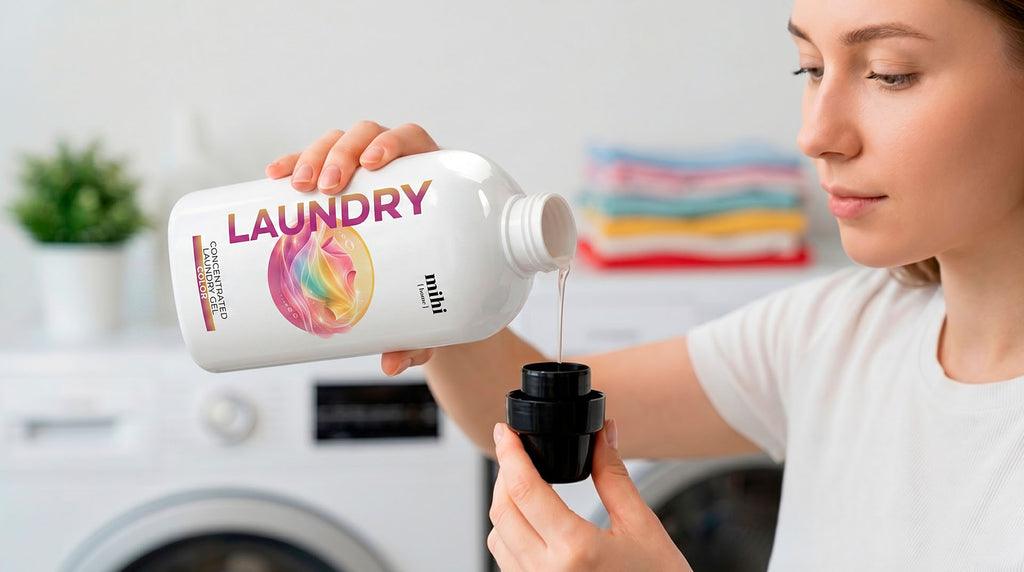 MIHI Concentrated Laundry Gel for Coloured Fabrics 750 ml