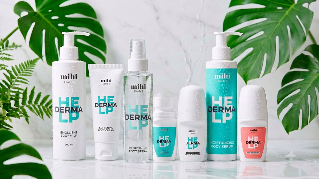 MIHI Derma Help Crème adoucissante pour les pieds 75 ml