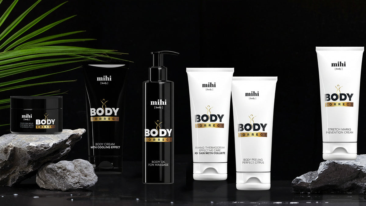 MIHI Body Correct Boue de la Mer Morte effet thermique 325 g