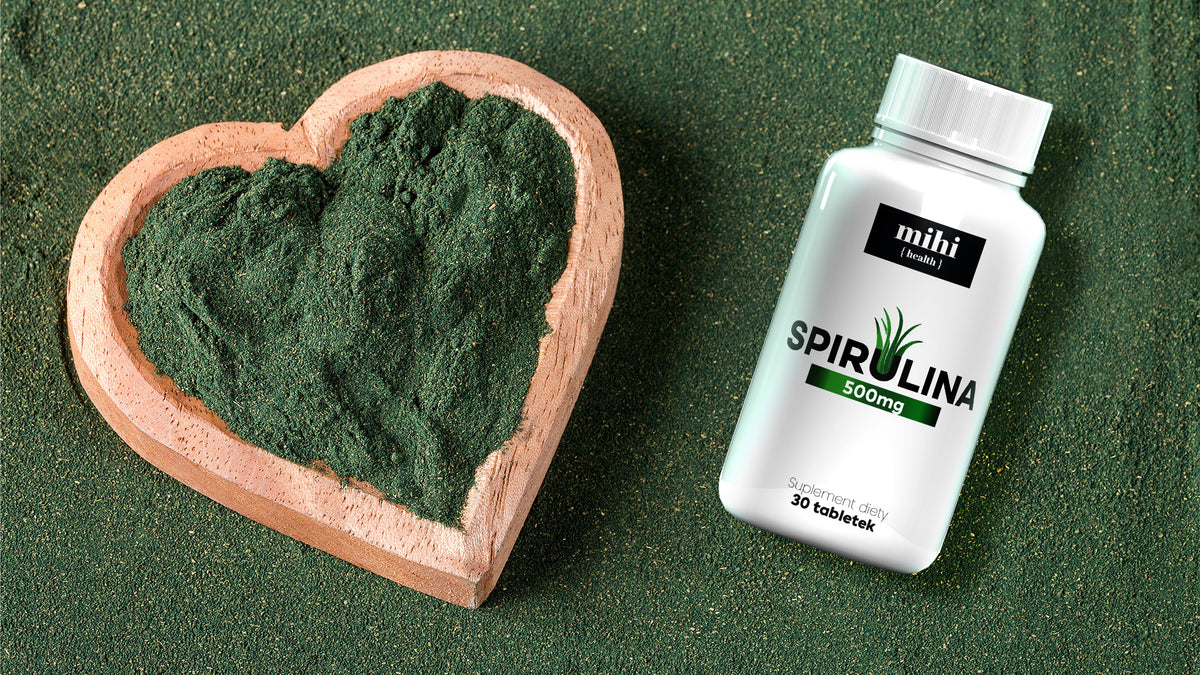 MIHI Espirulina 500 mg 30 unidades