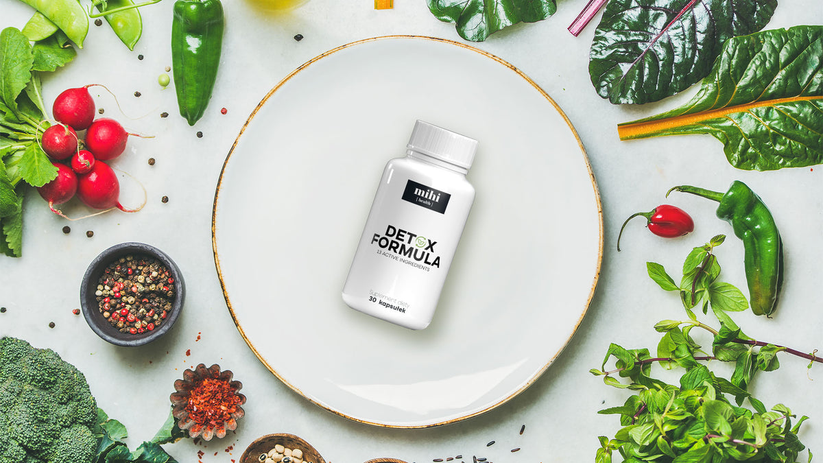 MIHI Vitamins Formule Détox (13 ingrédients actifs)
