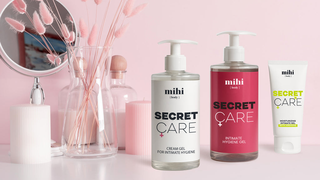 MIHI Secret Care Återfuktande intimgel med arginin 50 ml