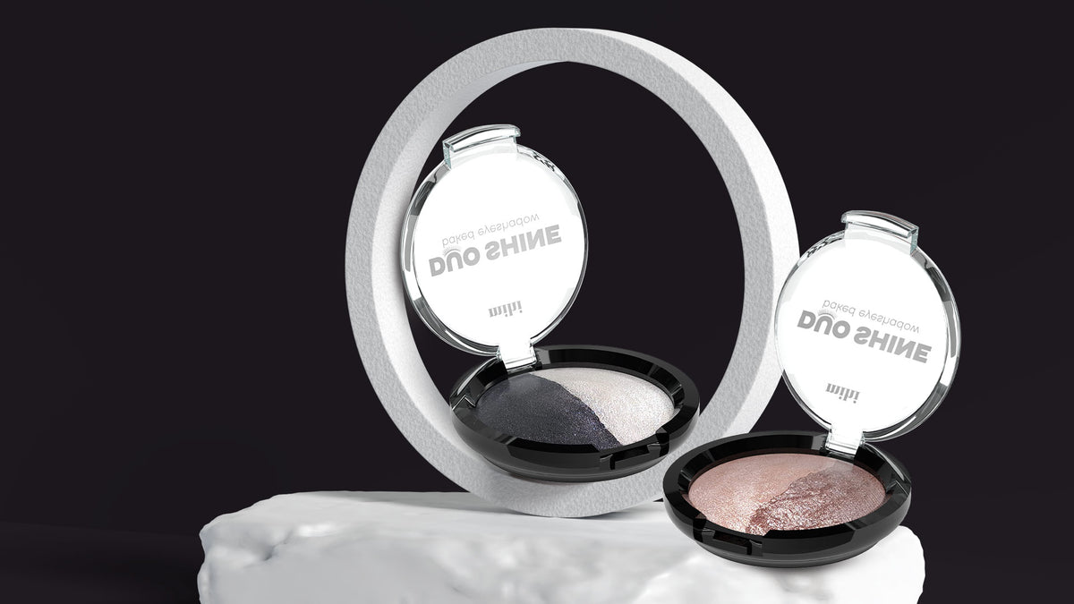 MIHI Duo de fards à paupières brillants 02 1,8 g