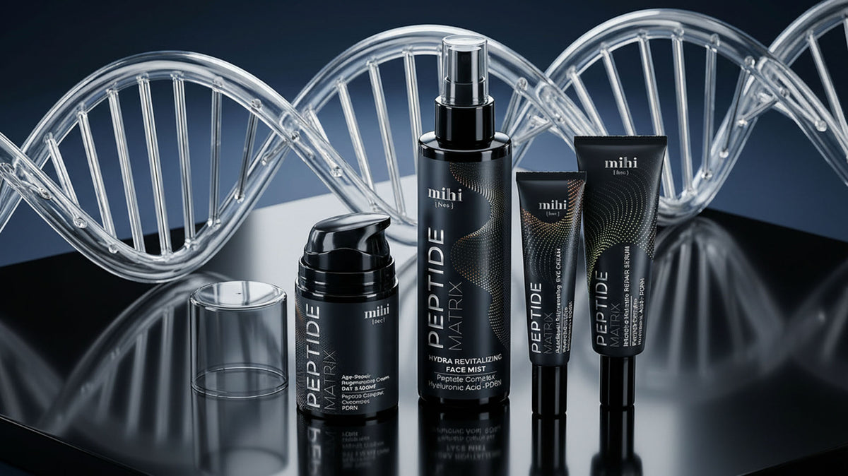 MIHI Crema regeneradora antiedad con péptidos, ceramidas y PDRN – Día y Noche