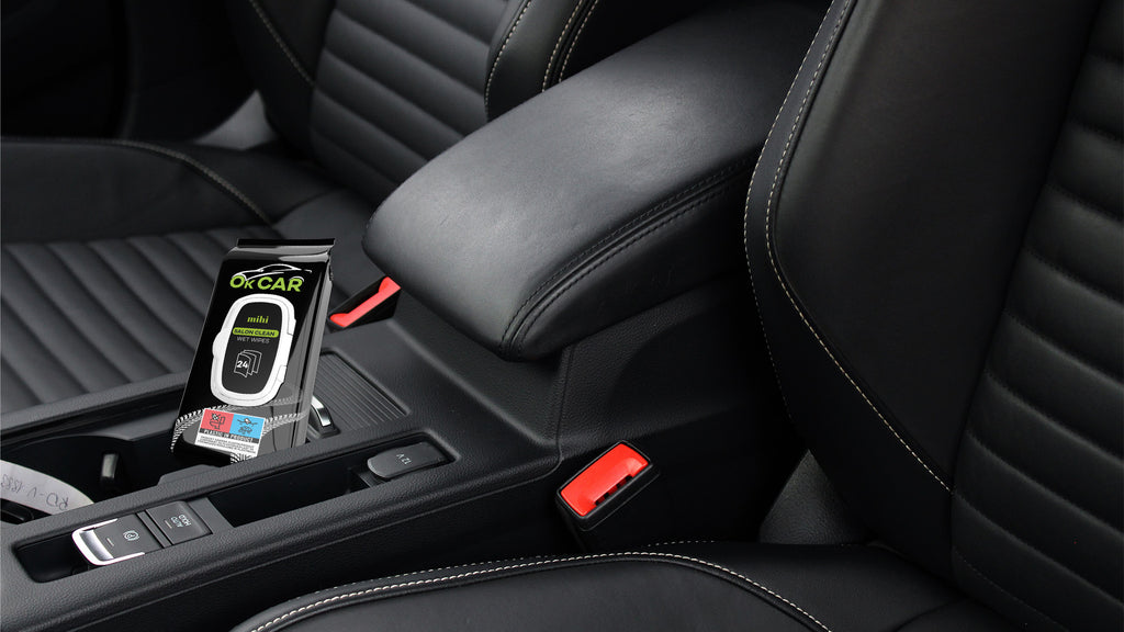 MIHI Lingettes pour intérieur de voiture 24 pièces