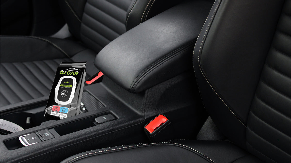 MIHI Lingettes pour intérieur de voiture 24 pièces