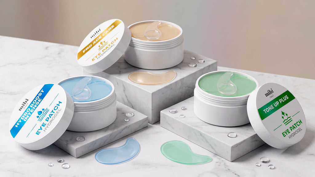MIHI Patchs hydrogel pour les yeux 60 pièces