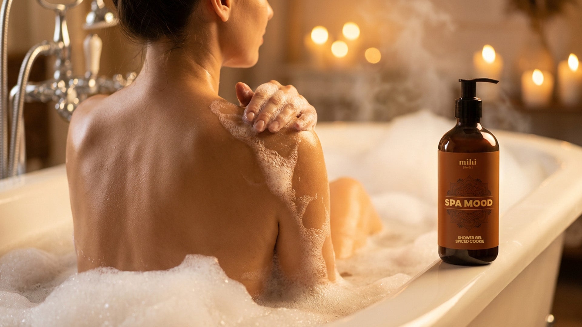 Spa Mood. Shower gel Spiced Cookie