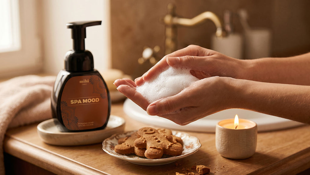 MIHI Jabón espumoso perfumado Spiced Cookie 300 ml
