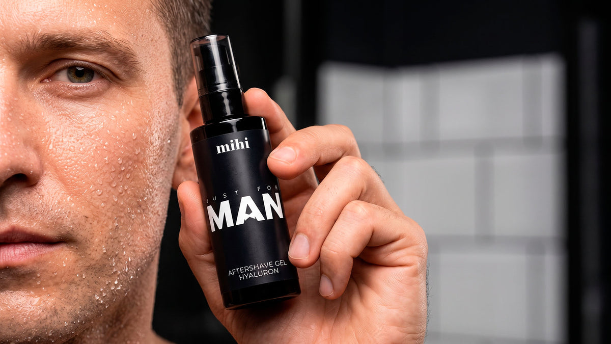 MIHI Just for MAN Aftershave-Gel Hyaluron 75 ml