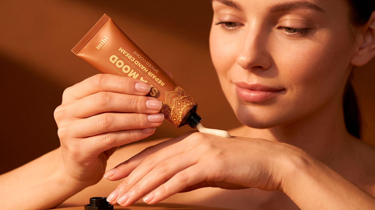 MIHI Spa Mood Crème mains réparatrice Biscuit aux épices 30 ml