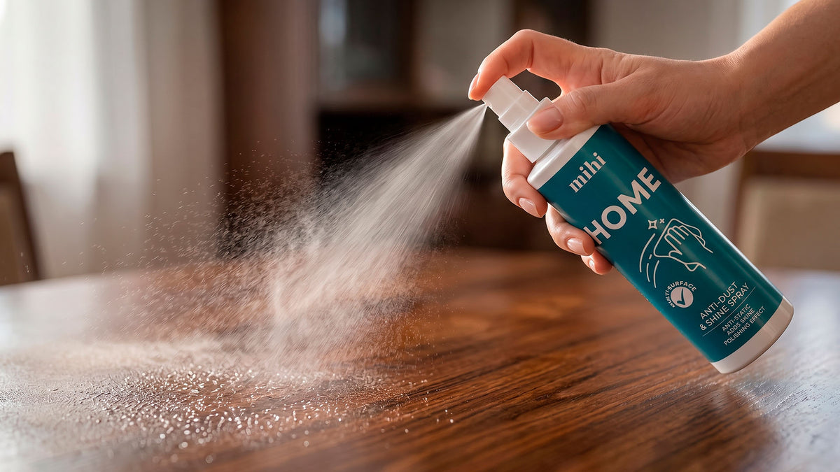 MIHI Spray antipolvere e lucidante per la casa 250 ml