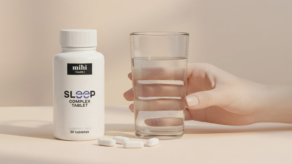 MIHI Vitamins Sleep Complex, tablets (melatonin and plant extracts) 30 tablets